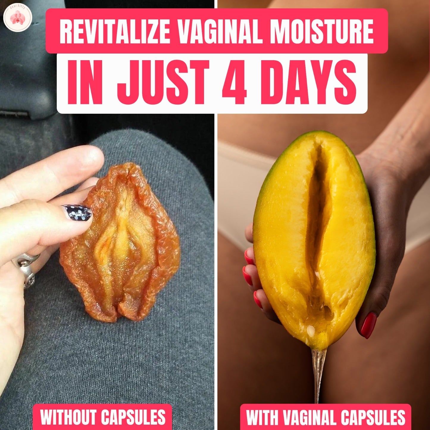 supplement for vaginal dryness | extra moisture | natural intimate lubrication