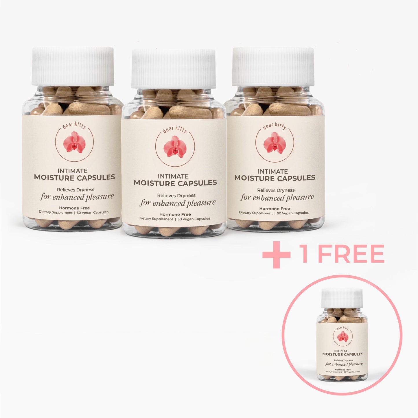 supplement for vaginal dryness | extra moisture | natural intimate lubrication