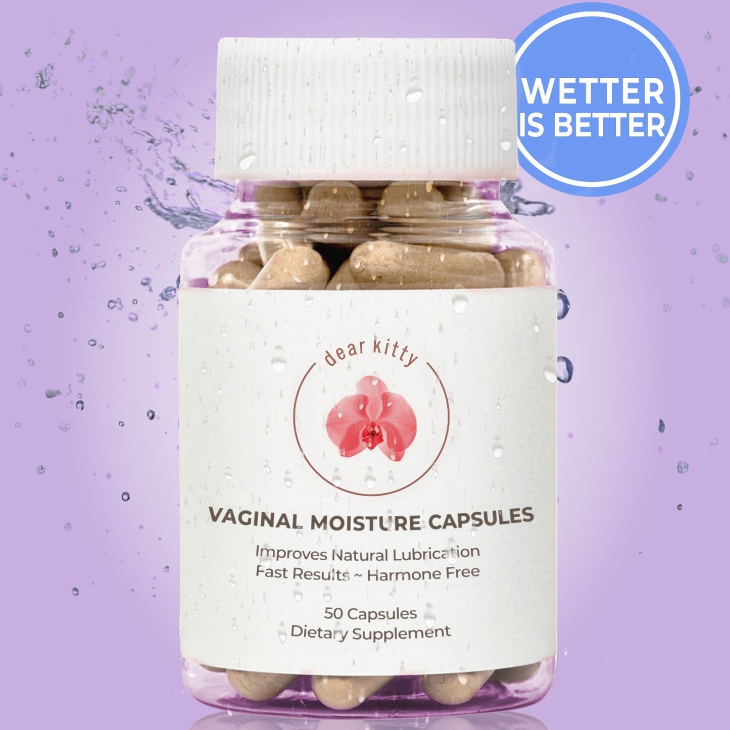 supplement for vaginal dryness | extra moisture | natural intimate lubrication