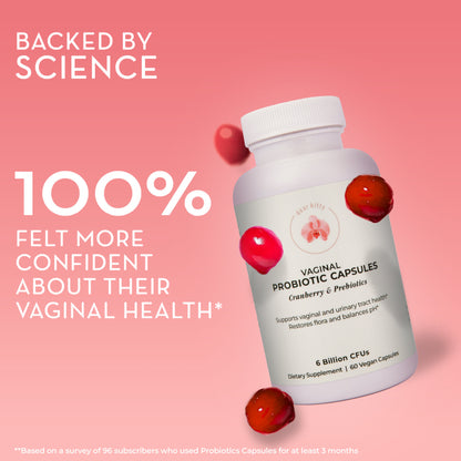 Vaginal Probiotic Capsules for UTI care | Cranberry extract
