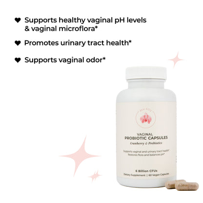 Vaginal Probiotic Capsules for UTI care | Cranberry extract