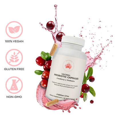 Vaginal Probiotic Capsules for UTI care | Cranberry extract