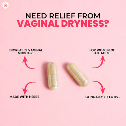 supplement for vaginal dryness | extra moisture | natural intimate lubrication